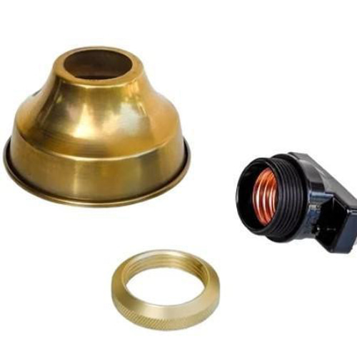 バブルガラスシーリングライトオーロラ真鍮 シーリングランプバブル