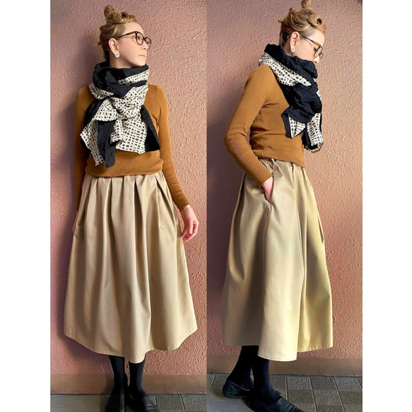 RATA❤️選擇您的長度❣️纖細優美的腰身❣️貼身柔軟的A字裙擺❤️結實耐用的面料 第7張的照片