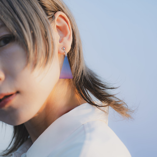 何時かの空。」イヤリング/ピアス イヤリング・ノンホールピアス IRO