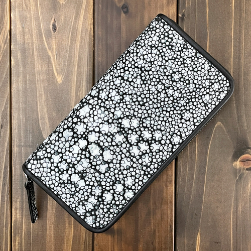 スタースティングレイ ロングウォレット ブラック 長財布 CUERO