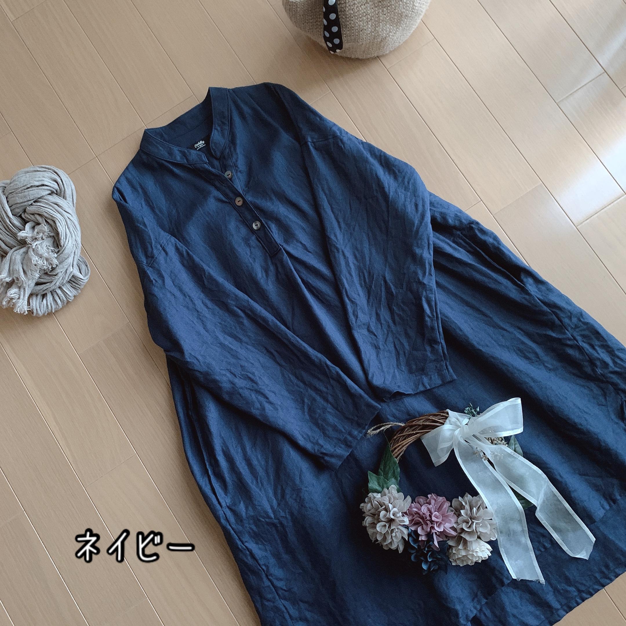 ☆新作☆最高級のフレンチリネン☆スタンドカラーVネックワンピース☆カラーオーダー☆リネンワンピース☆上品☆シンプル☆ ☆新作☆最高級のフレンチリネン☆スタンドカラーVネックワンピース☆カラーオーダー☆リネンワンピース☆上品☆シンプル☆