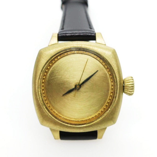 Obina おびな／レディース 29mm【受注制作】 シンプルな手作り腕時計 真鍮 刻印（名入れ）可能
