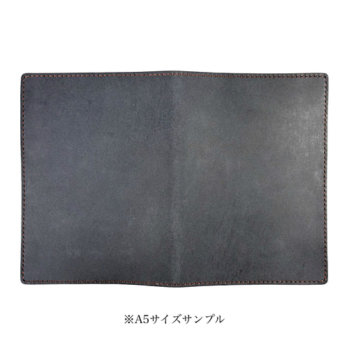 システム手帳（A5・6穴） キャメル クラウゼ社バインダー 本ヌメ革