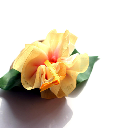 ‪ꫛꫀꪝ✧︎*。オーロラフラワーデザインレジンヘアゴム✧︎*。ハイビスカス ꫛꫀꪝ✧︎*。オーロラフラワーデザインレジンヘアゴム