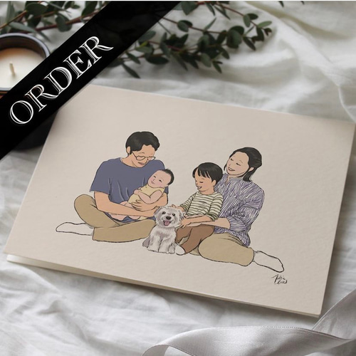 データ納品可・オーダーの基本料金／ご相談・お見積（犬・猫イラスト