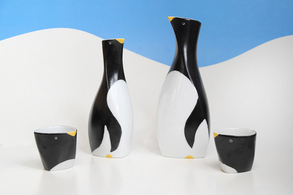 ペンギンの徳利（大）270ml（お猪口は別売り） 14枚目の画像