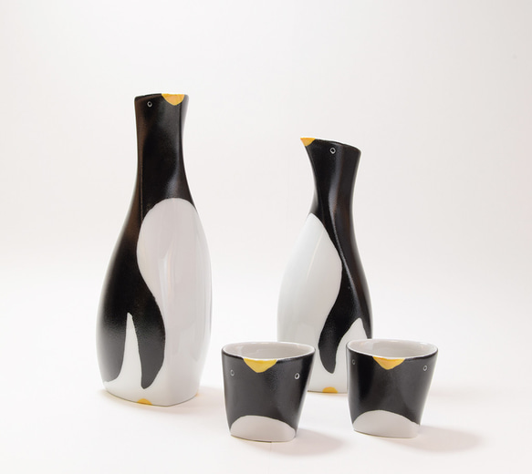 ペンギンの徳利（大）270ml（お猪口は別売り） 5枚目の画像