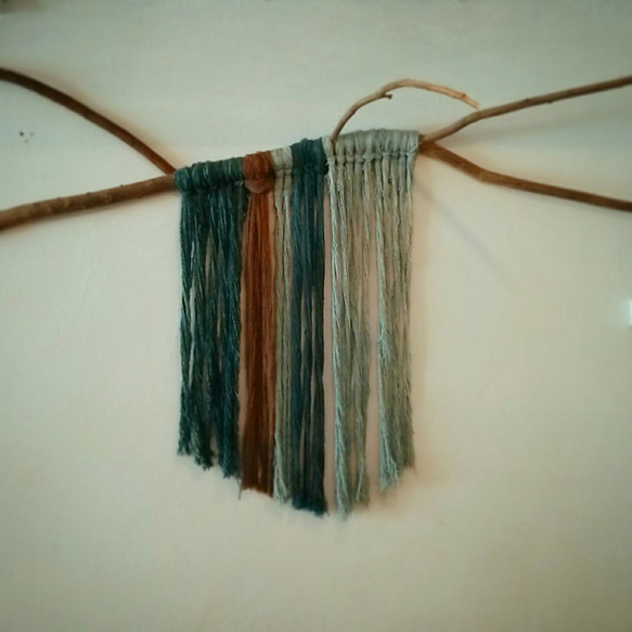 お得/選べる70g×3-10個セット/タイの草木染め糸かせ/コットン綿糸/機織り・刺繍・刺し子・タッセル・ラッピングに 6枚目の画像
