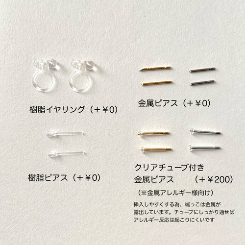 宅配便配送 べっ甲フープイヤリング6個セット フープピアス樹脂ピアス樹脂 ピアス