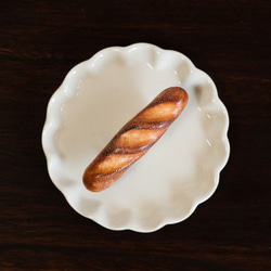 パンの革ブローチ（バタール） 2枚目の画像