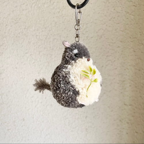 ねずみちゃんのうちの子ポンポンチャーム ハムスター デグー