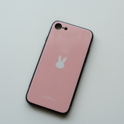 ウサギ フォン　UsagiPhone iPhone　ケース ウサギ　スマホケース　韓国　ダスティ　くすみ　大人可愛い 5枚目の画像