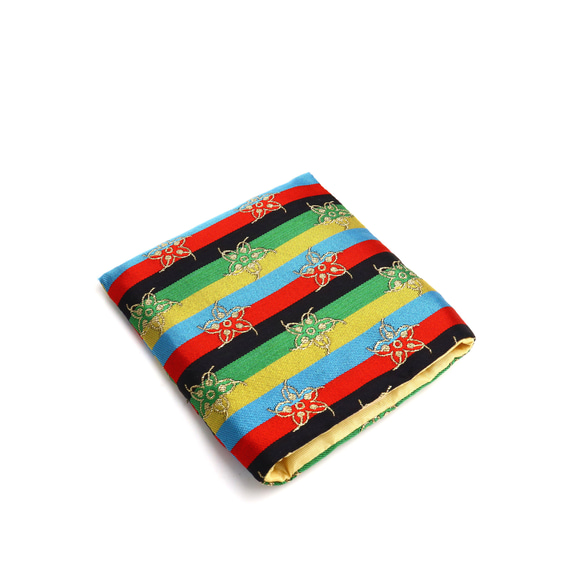 京の錦織　光峯錦織工房　干支の紋様を楽しむ　子年の柄　ポケット財布 8枚目の画像