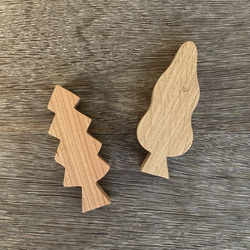 【送料無料】ミニ ツリー オブジェ 秋色 クリスマス 飾り 木製 北欧 雑貨 木 ナチュラル 冬 置物 森 ディスプレイ 8枚目の画像