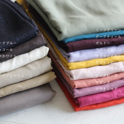 カシュクールワンピースFRENCHLINEN100%・生成　【受注生産】 6枚目の画像