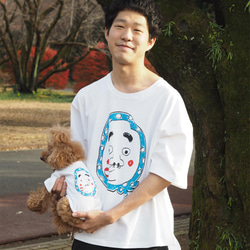 わんちゃん用ひょっとこＴシャツ 犬 DOG わんこ 犬服 5枚目の画像