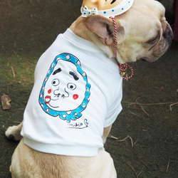 わんちゃん用ひょっとこＴシャツ 犬 DOG わんこ 犬服 4枚目の画像