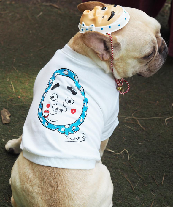 わんちゃん用ひょっとこＴシャツ 犬 DOG わんこ 犬服 4枚目の画像