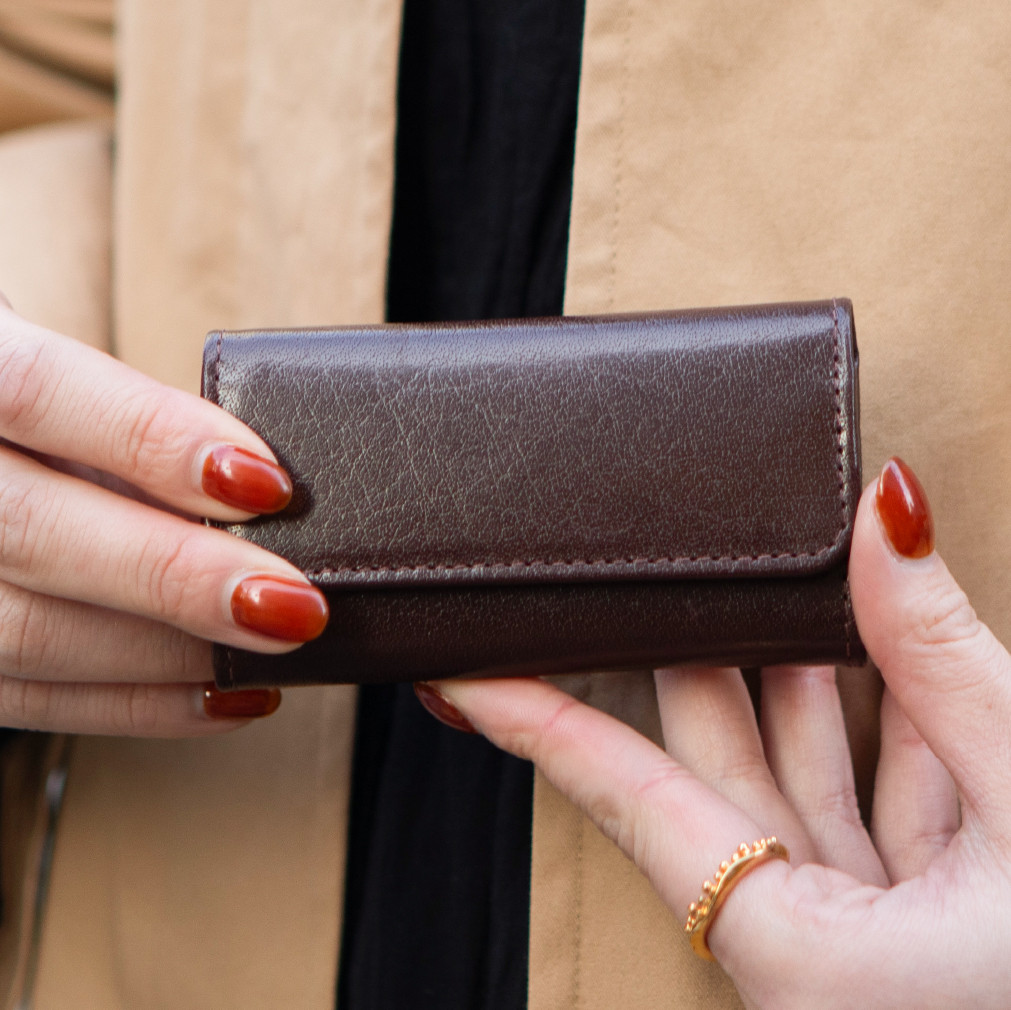 キーケース スマートキー 防水 耐水 ギフト ICカード フラップ 本革 レザー HAK033-NO