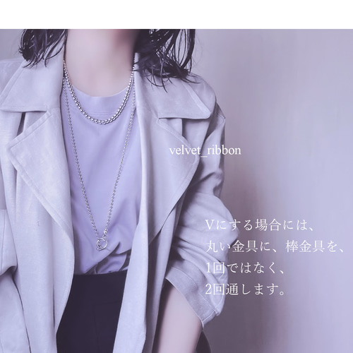 本物のサージカルステンレス ボールチェーン ロング ネックレス 本物のサージカルステンレス ボールチェーン ロング ネックレス