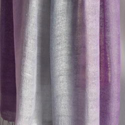 二重紗織お肌触りの良いシルクレーヨン「石竹色～銀色」　 3枚目の画像