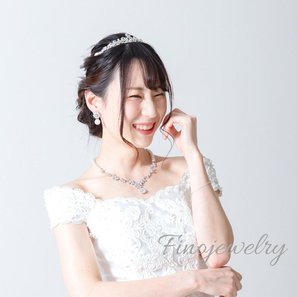 【商品動画あり】P057N032 ～ivy pearl～アイビーパール パール 上品 華やか 結婚式 卒業式 入学式 3枚目の画像