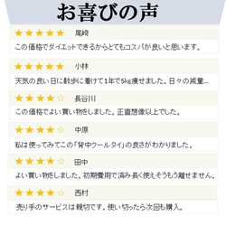 母の日 父の日 還暦祝い 老の日に 3役 瘦せる 冷やす 若返る グッズ「背中クールタイ」内祝い ギフトセット 送料無料 12枚目の画像