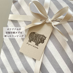 ＼選べるカラー／『マーガレットと桜の猫』ミニ財布　コインケース・パスケース 8枚目の画像