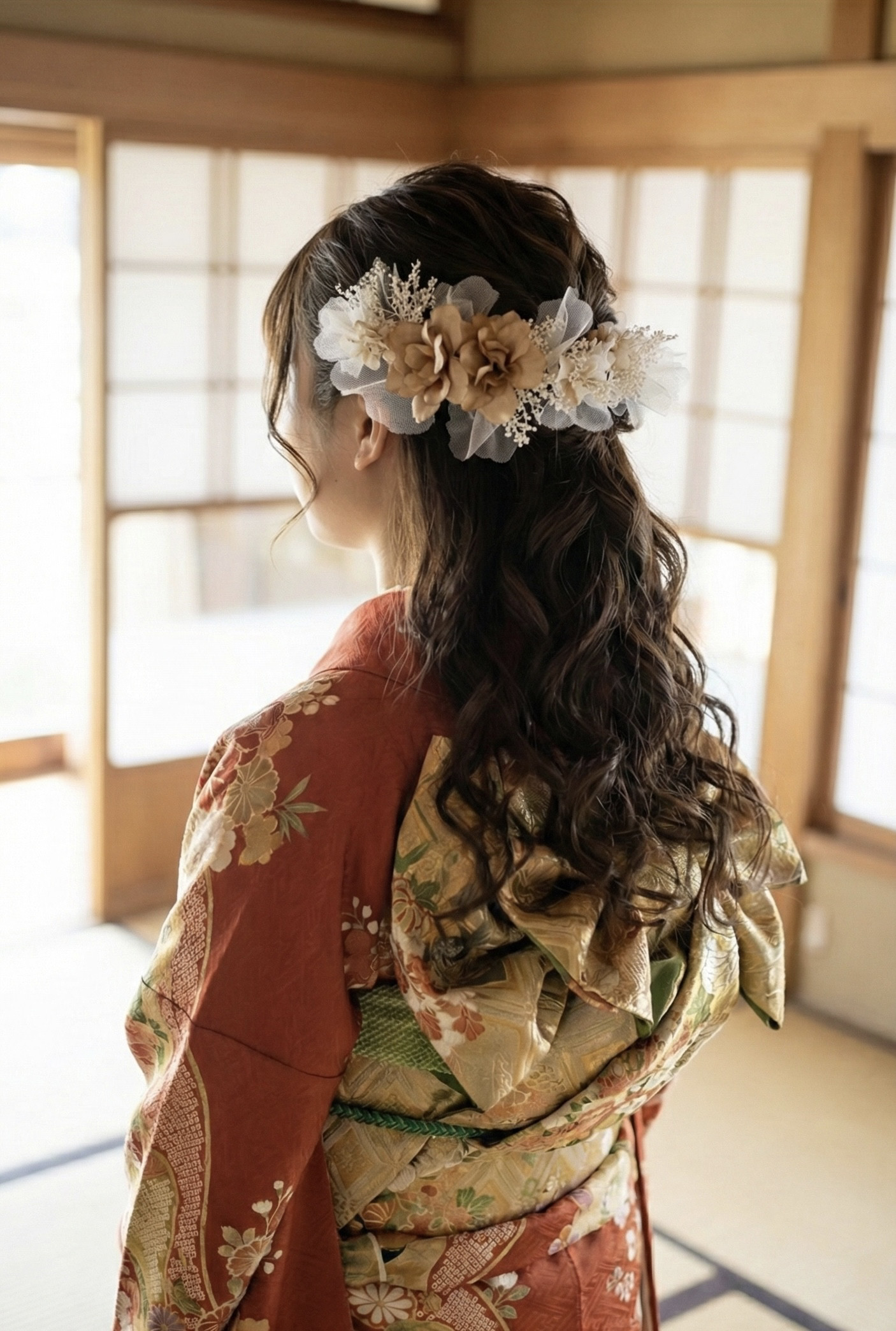 袴　140 卒業式　【髪飾り付き】 卒業式　【髪飾り付き】 袴　140