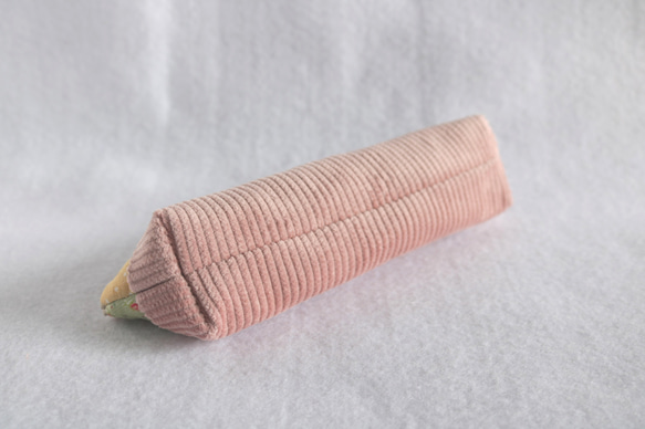 四角つなぎのスリムペンケース（コーデユロイ） 4枚目の画像