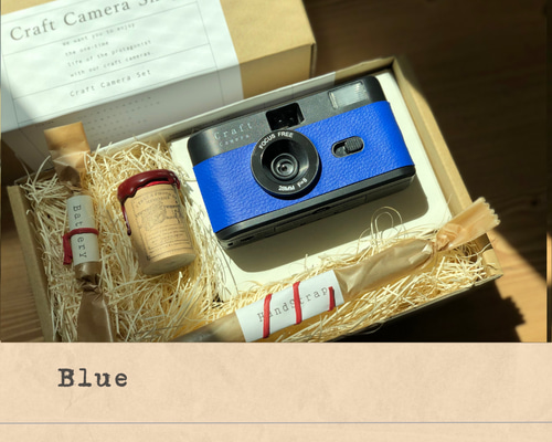 ブルー】クラフトカメラ・フィルムカメラ その他ファッション