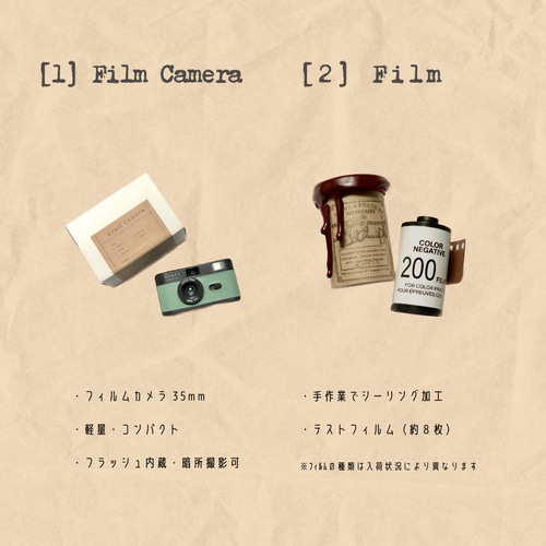 フィルムカメラ　Craft Camera Craft Camera | CraftCamera®︎Shop
