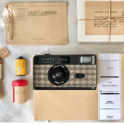 モスグリーン】クラフトカメラセット・フィルムカメラ 写真