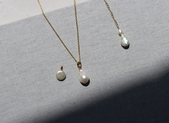 【限定set】Perle de blanc Jewelry 14kgfネックレス2点set 19枚目の画像