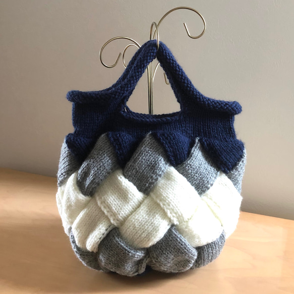 ハンドメイド☆布バスケット&トートバッグ 掛け布つきトートバッグ コスメバスケット 小物入れ バッグ fsit