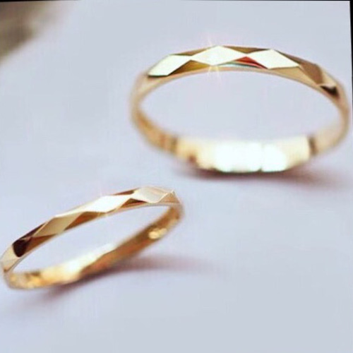✨18kゴールド新作✨カップル ペア リング 結婚 指輪 受注製作 ✨18kゴールド新作✨カップル ペア リング 結婚 指輪 受注製作