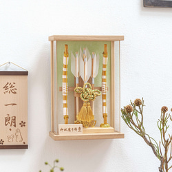 ことの破魔弓（0201）（ナチュラル）だいち｜コンパクトな木製破魔弓