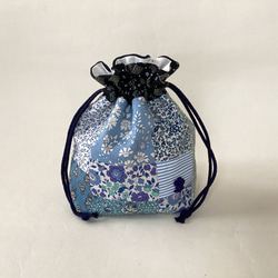 ゆままま＊リバティ生地使用＊ミシェル＊巾着セット 楽天市場】リバティ 巾着 袋の通販