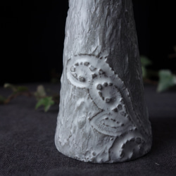 フラワーベース16　”ツタ” 花器 陶器　一輪挿し 置物 6枚目の画像