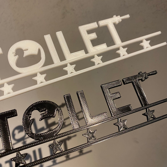 『TOILET（トイレ）』_サイン/看板/ルームプレート/案内板_002 10枚目の画像