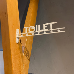 『TOILET（トイレ）』_サイン/看板/ルームプレート/案内板_002 7枚目の画像