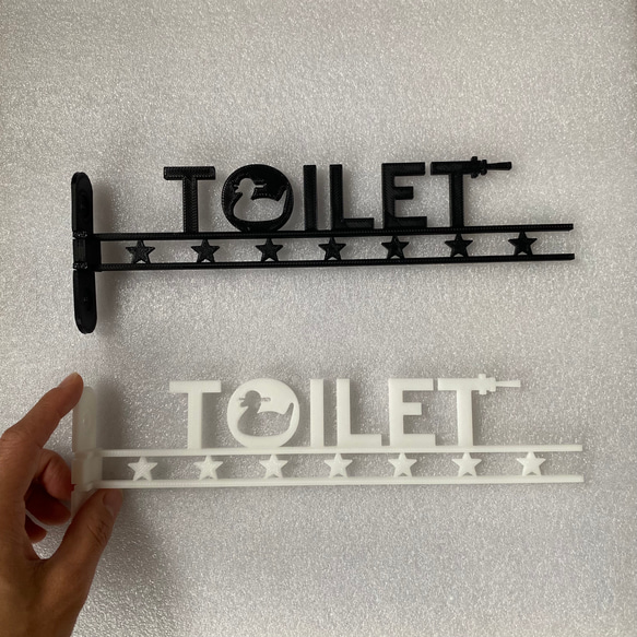 『TOILET（トイレ）』_サイン/看板/ルームプレート/案内板_002 11枚目の画像