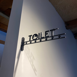 『TOILET（トイレ）』_サイン/看板/ルームプレート/案内板_002 4枚目の画像