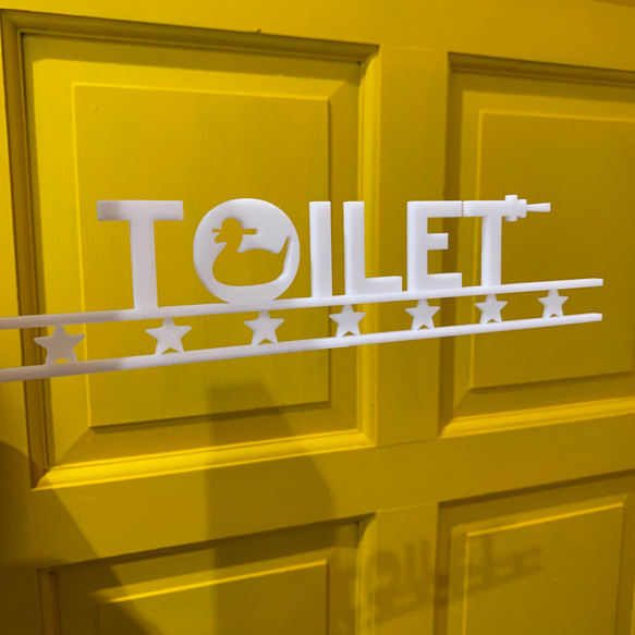 『TOILET（トイレ）』_サイン/看板/ルームプレート/案内板_002 8枚目の画像