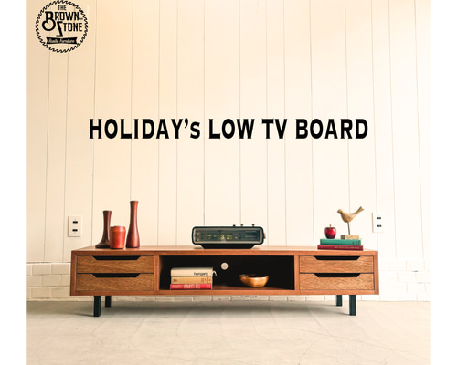 holiday's LOWTVボード 140cm テレビボード テレビ台 北欧