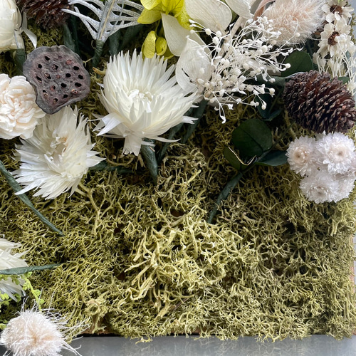 結婚証明書 ドライフラワーとステンドグラスのボックス