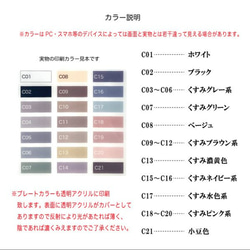 表札　サインプレート　アクリルプレート　四角　正方形　【オーダーメイド】【送料無料】 7枚目の画像