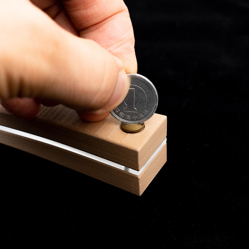 女性、子供用小さめ津軽三味線撥 アクリル（バランス変更可能）桜刻印