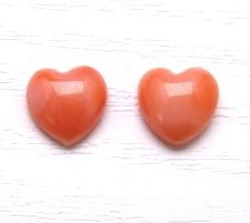 宝石珊瑚  さんご　アクセサリー・ジュエリ－　イヤリング・ピアス　cw－01133