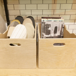 木製　万能収納BOX ウッドボックス　〜ラワン〜　SDGs 13枚目の画像